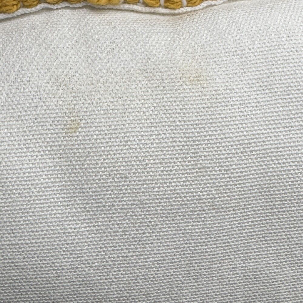 Project 62 Tufted Geometric Lumbar Throw Pillow 13" x 20" Cream Yellow Taupe - Picture 5 of 5